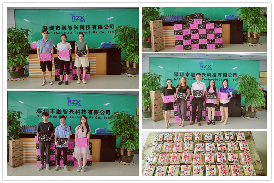 手寫祝福語｜融智興2022年三季度員工生日福利來啦！